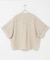 リネンリヨセルドットドルマンシャツ