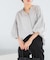 『WEB限定』コットンボイルバルーンスリーブブラウス