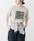 フォトプリントショートスリーブTシャツ