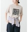 フォトプリントショートスリーブTシャツ
