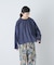 綿麻デニムプルオーバー