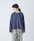 綿麻デニムプルオーバー
