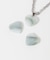 ステンレスマーブルハートトップネックレス