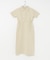 『洗濯可』フォルムニットワンピース