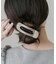 マーブルヘアクリップ