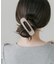 マーブルヘアクリップ