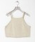 new basic　SLAB NEP CAMI BUSTIER