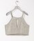 new basic　SLAB NEP CAMI BUSTIER