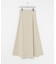 new basic　SLAB NEP FLARE SKIRT