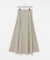 new basic　SLAB NEP FLARE SKIRT
