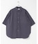 ワイドハーフスリーブシャツ
