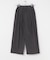 ギンガムタックワイドパンツ