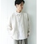 シルケットリネン シャツジャケット