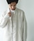 シルケットリネン シャツジャケット