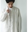 シルケットリネン シャツジャケット