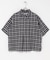 FORK&SPOON　コットンレーヨンチェックシャツ