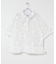 LAYAS　LACE SKIPPER SHORT-SLEEVE PULLOVER