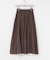 リネンコットンギャザースカート