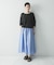 リネンコットンギャザースカート