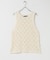 mizuiro-ind　PATTERNED VEST