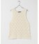 mizuiro-ind　PATTERNED VEST