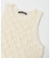 mizuiro-ind　PATTERNED VEST