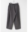 mizuiro-ind　WIDE TUCK PANTS