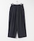 mizuiro-ind　WIDE TUCK PANTS