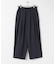 mizuiro-ind　WIDE TUCK PANTS