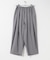 mizuiro-ind　WIDE TUCK PANTS
