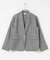 ヘリンボーンリネンジャケット