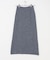 メランジRIBニットスカート