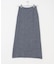 メランジRIBニットスカート