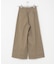 コットンツイルワイドパンツ