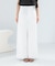 コットンツイルワイドパンツ