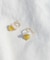 モチーフパールドロップフープピアス
