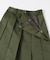 Scye　TAFFETAPLEATEATED SKIRT