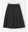 Scye　TAFFETAPLEATEATED SKIRT