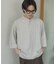 『別注』Healthknit×SENSE OF PLACE　ヘンリーネックTシャツ