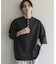 『別注』Healthknit×SENSE OF PLACE　ヘンリーネックTシャツ