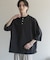 『別注』Healthknit×SENSE OF PLACE　ヘンリーネックTシャツ