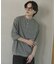 『別注』Healthknit×SENSE OF PLACE　ヘンリーネックTシャツ