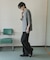 『別注』Healthknit×SENSE OF PLACE　ヘンリーネックTシャツ