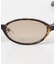 オーバルフレームサングラス