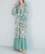 sara mallika　PAISLEY FLOWER PRINT DRESS