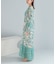 sara mallika　PAISLEY FLOWER PRINT DRESS