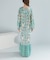 sara mallika　PAISLEY FLOWER PRINT DRESS