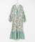 sara mallika　PAISLEY FLOWER PRINT DRESS