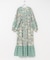 sara mallika　PAISLEY FLOWER PRINT DRESS