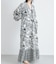 sara mallika　PAISLEY FLOWER PRINT DRESS